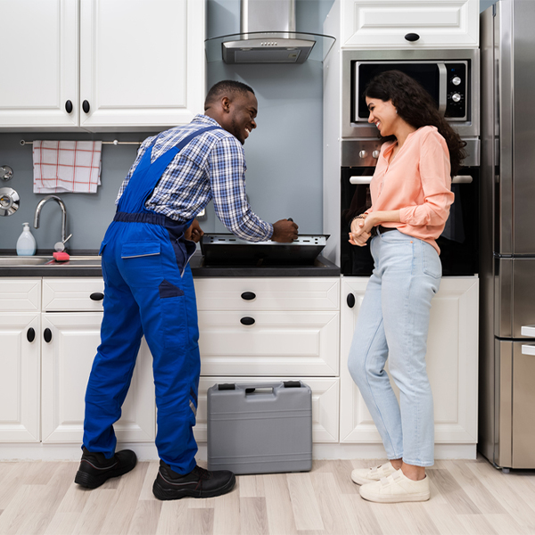 can you provide an estimate for cooktop repair before beginning any work in Bayport
